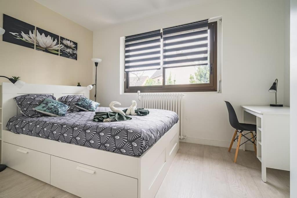 Apartamento Le Lotus - Self Checkin - 20Min From Paris - Free Parking Around Drancy Exterior foto